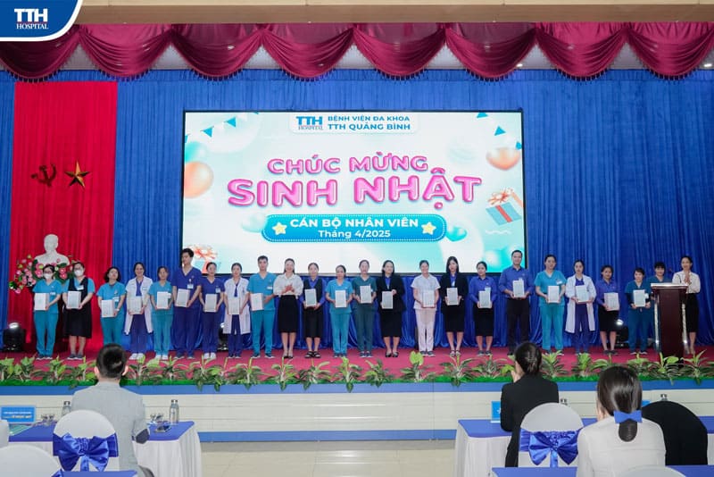 Chúc mừng sinh nhật cho các CBNV có ngày sinh trong tháng 4/2025