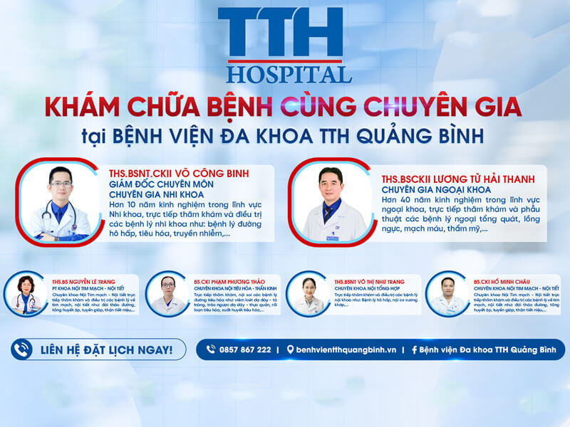 Lịch khám chuyên gia tại Khu khám theo yêu cầu – Bệnh viện TTH Quảng Bình