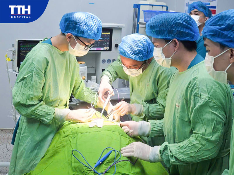 Quá trình triển khai phẫu thuật
