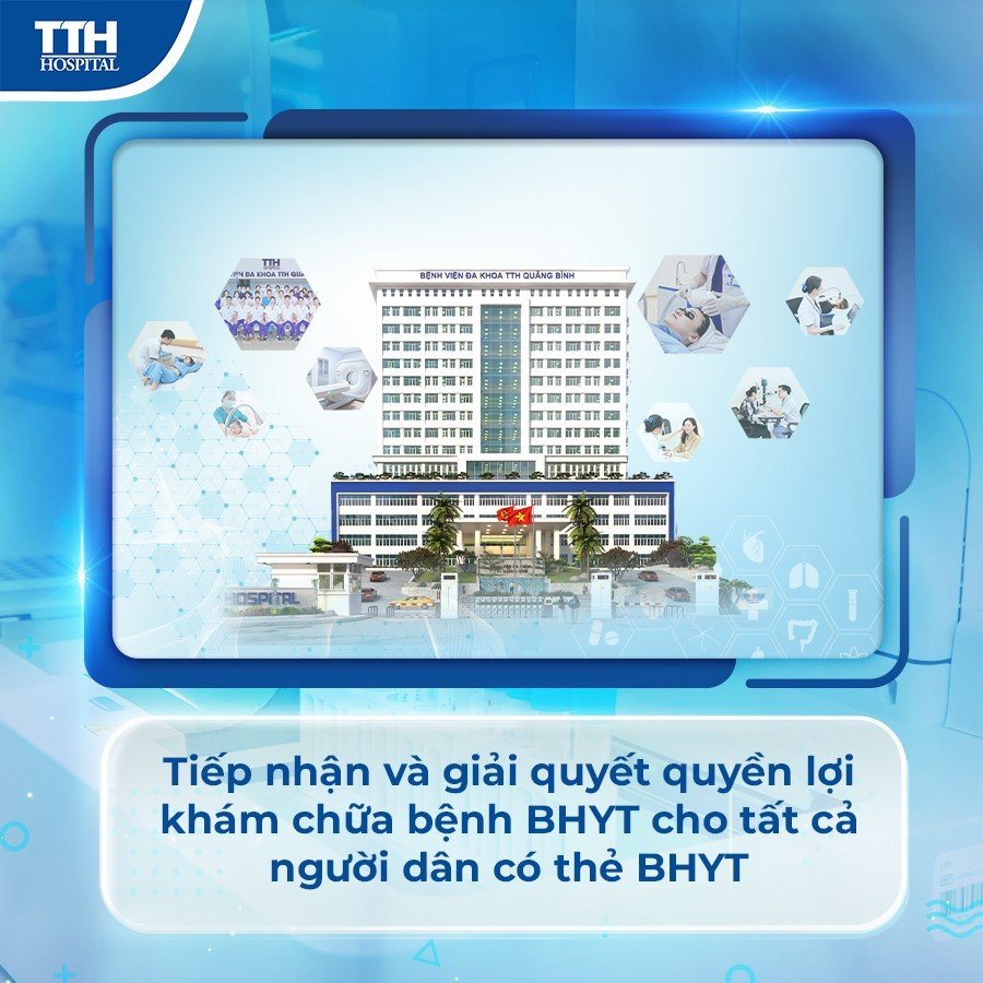 Quyền lợi khi khám Bảo Hiểm y tế tại TTH Quảng Bình