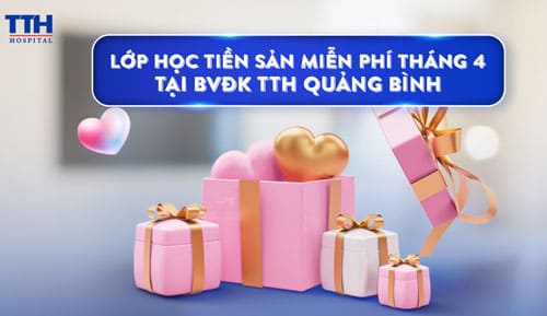 Lớp Học Tiền Sản Tại Bệnh Viện Đa Khoa TTH Quảng Bình tháng 4
