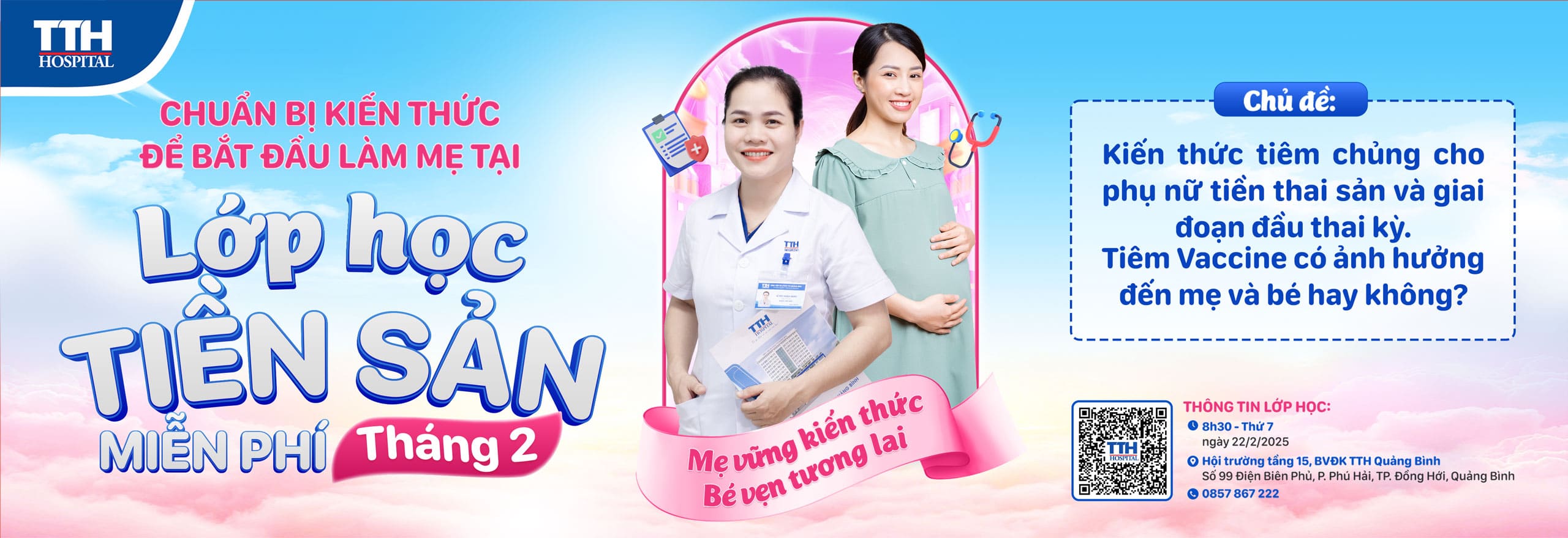 LỚP HỌC TIỀN SẢN THÁNG 02/2025 TẠI BỆNH VIỆN ĐA KHOA TTH QUẢNG BÌNH