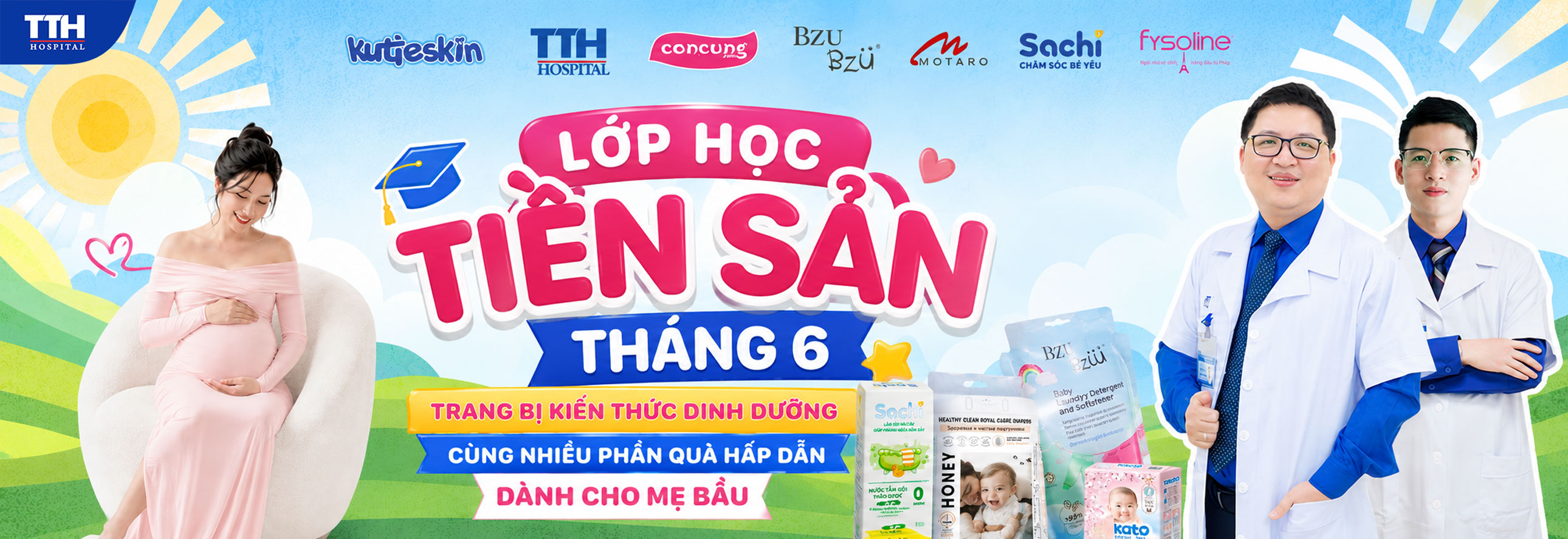 LỚP HỌC TIỀN SẢN THÁNG 6: CẬP NHẬT KIẾN THỨC DINH DƯỠNG – NHẬN QUÀ HẤP DẪN VÀ ƯU ĐÃI ĐẶC BIỆT