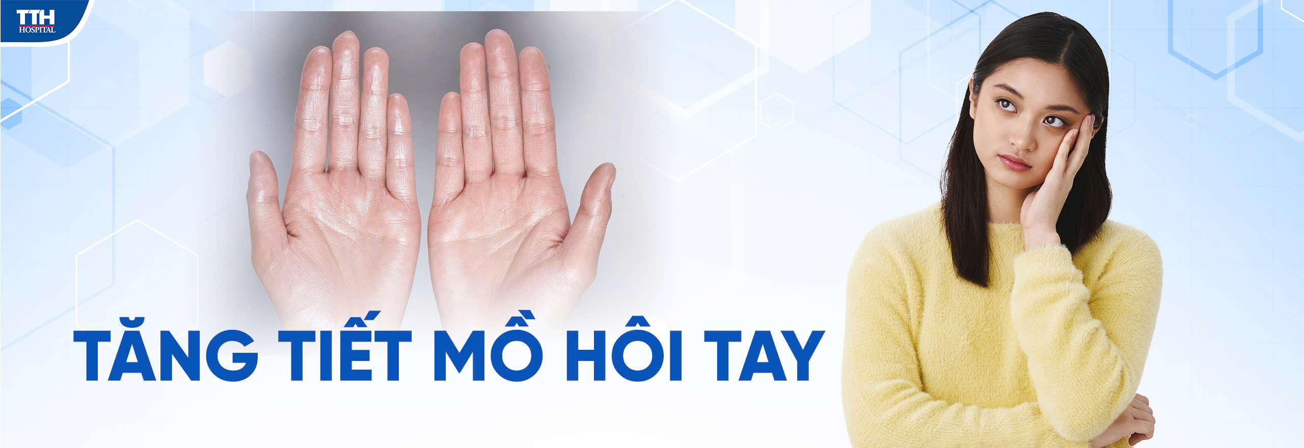 LOẠI BỎ NỖI LO VỀ CHỨNG TĂNG TIẾT MỒ HÔI