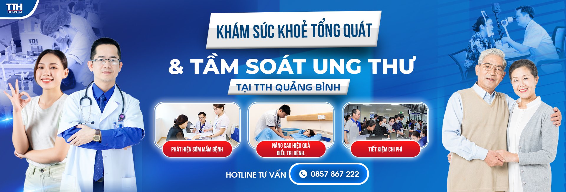 Khám sức khỏe tổng quát và tầm soát ung thư