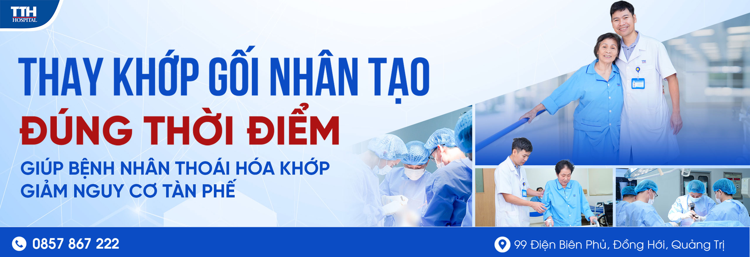 THAY KHỚP GỐI NHÂN TẠO ĐÚNG THỜI ĐIỂM