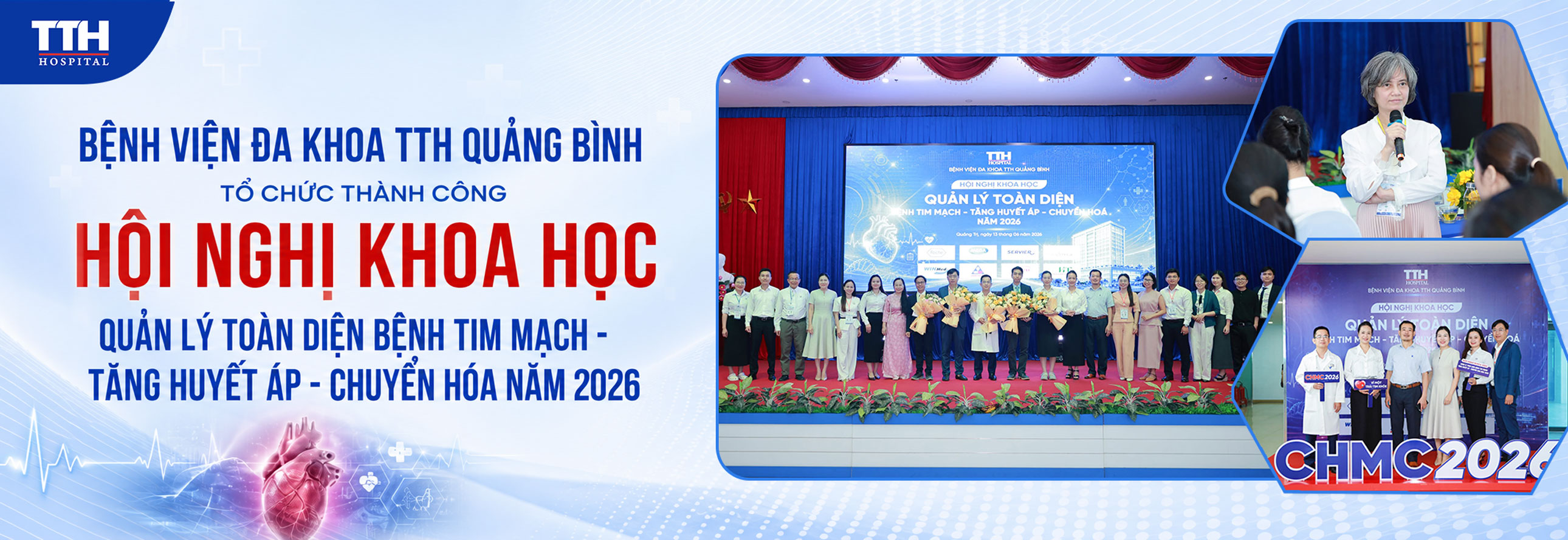 TỔ CHỨC THÀNH CÔNG HỘI NGHỊ KHOA HỌC “QUẢN LÝ TOÀN DIỆN BỆNH TIM MẠCH - TĂNG HUYẾT ÁP - CHUYỂN HÓA NĂM 2026”