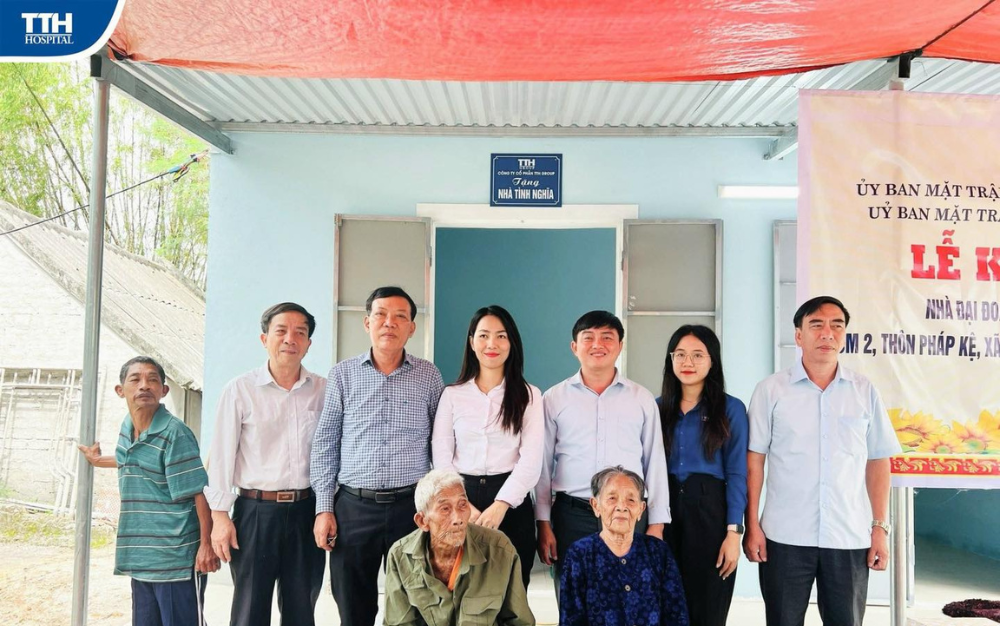 Lễ bàn giao nhà tình nghĩa từ quỹ thiện nguyện TTH tại huyện Quảng Trạch tỉnh Quảng Bình