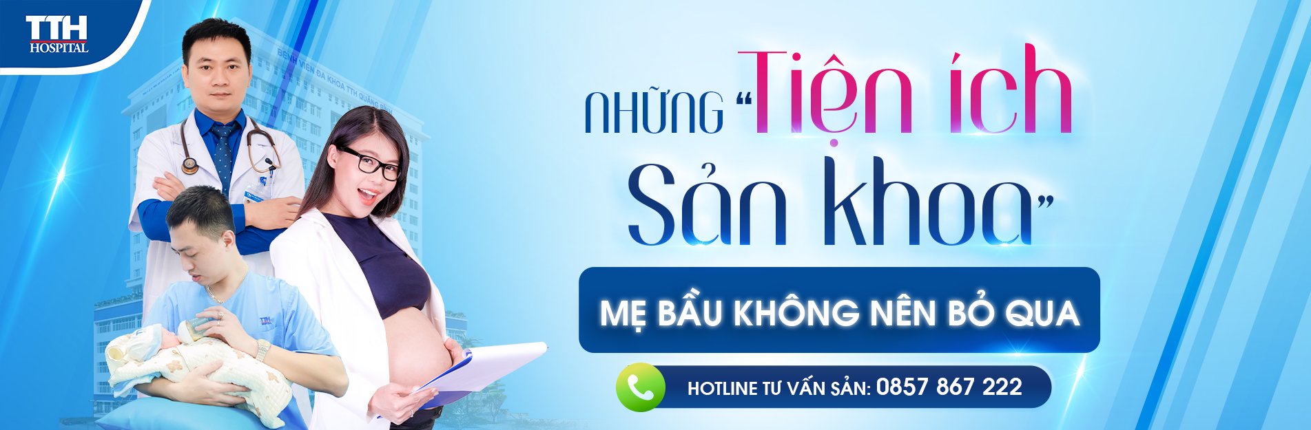Những "tiện ích sản khoa" mẹ bầu không nên bỏ qua tại TTH Quảng Bình